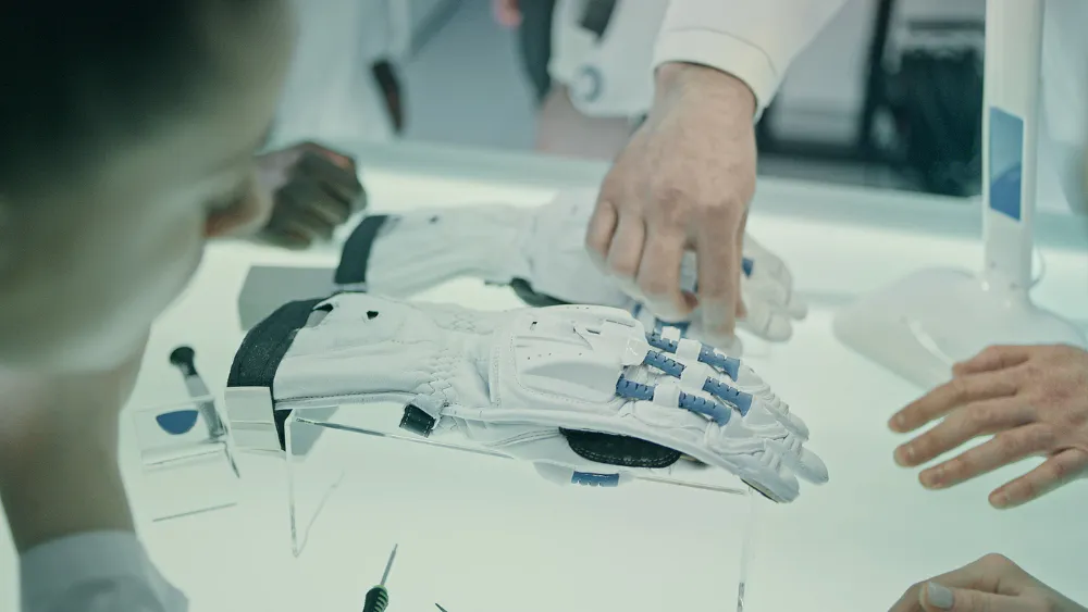AI-powered gloves allow deafblind people to follow live conversations