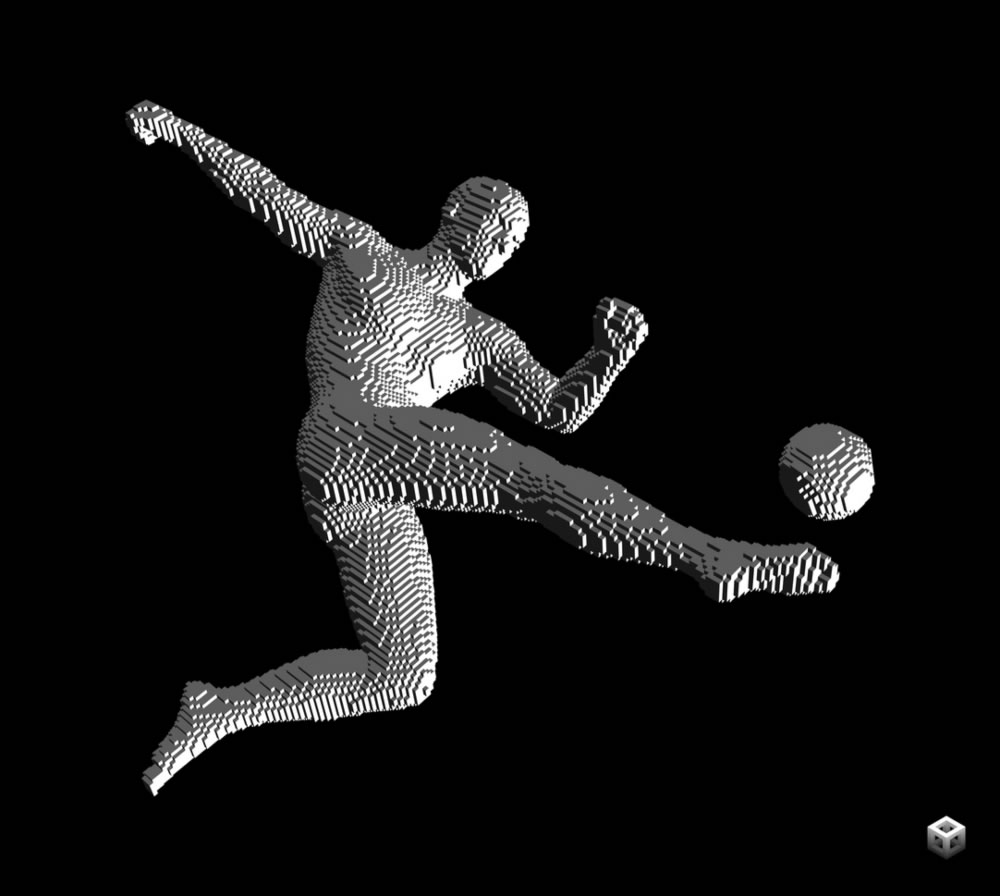 AI creates skilled digital football players from scratch