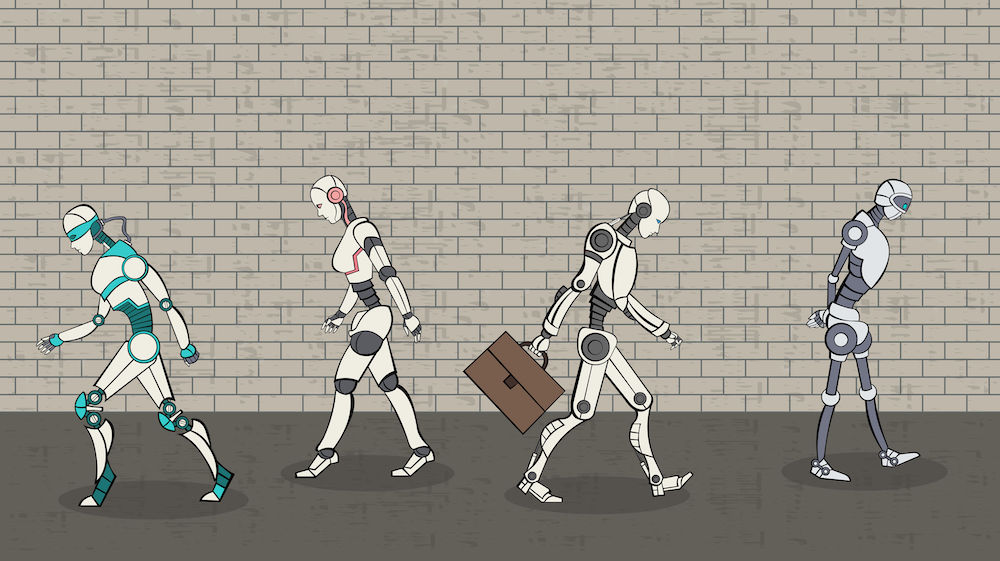 Bipedal robot teaches itself to walk in simulated environments