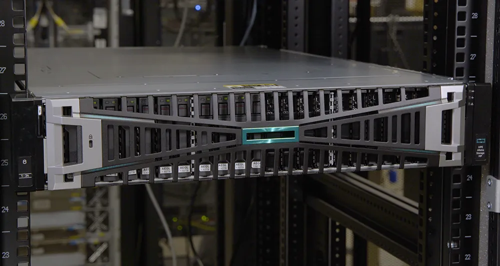 HPE Alletra balances higher capacity with lower space and power demands