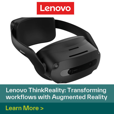 Lenovo ThinkReality: Transforming workflows with Augmented Reality
