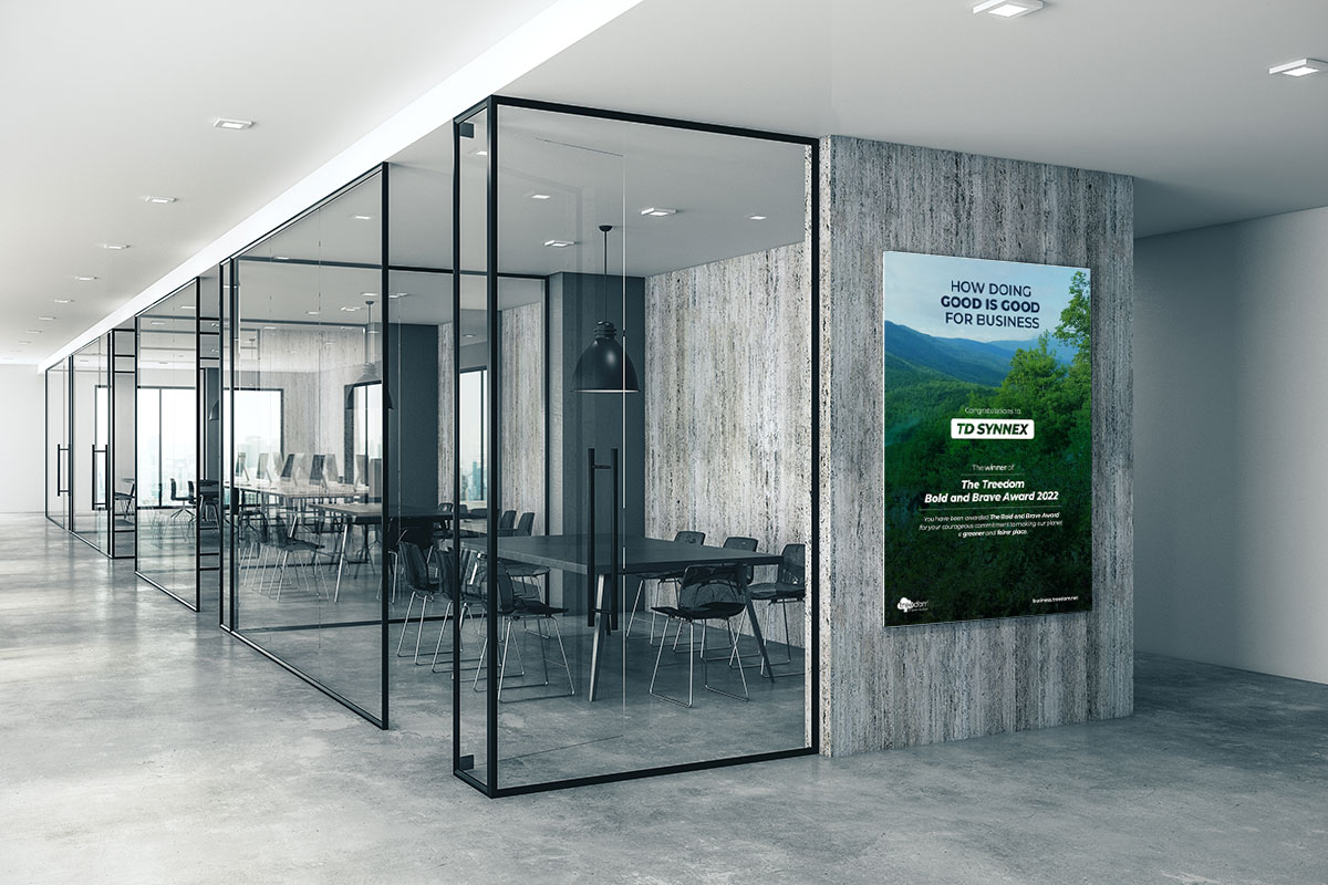 Maverick team sees big potential in smart digital signage for corporate communication and space management in 2024