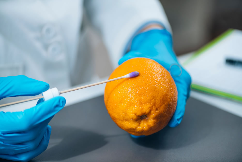 New nanosensors detect pesticide residue on fruit