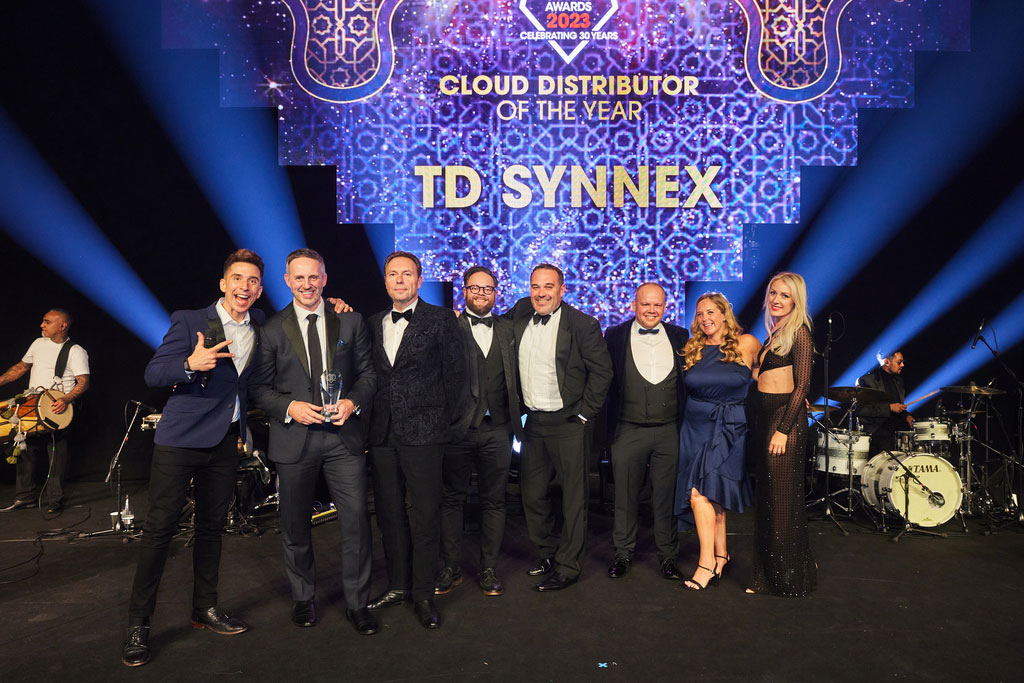 TD SYNNEX named Distributor of the Year at CRN Channel Award for the third year in succession