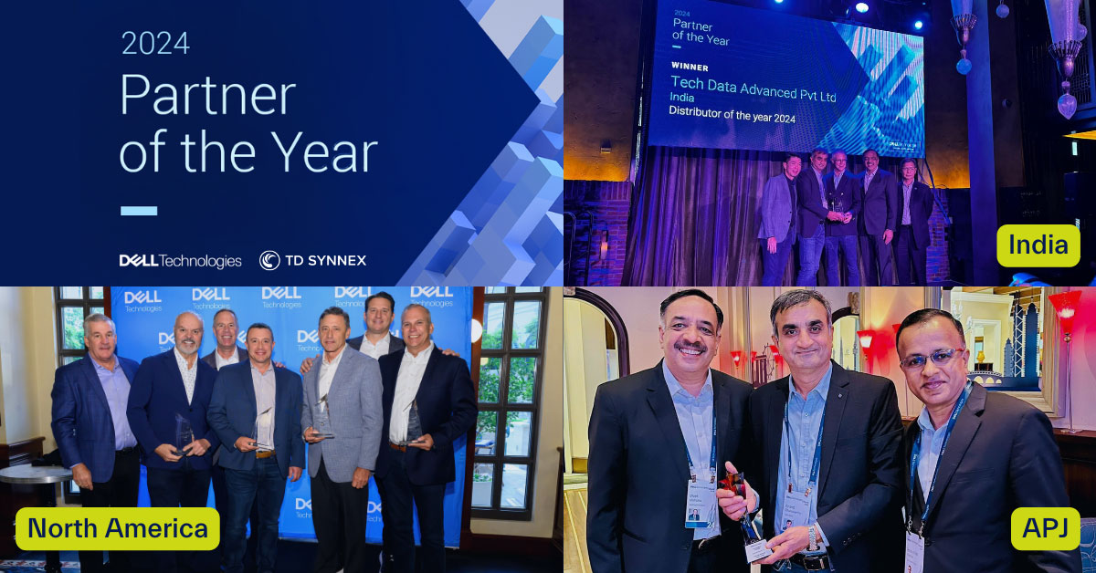 TD SYNNEX recognised with Dell awards in multiple regions