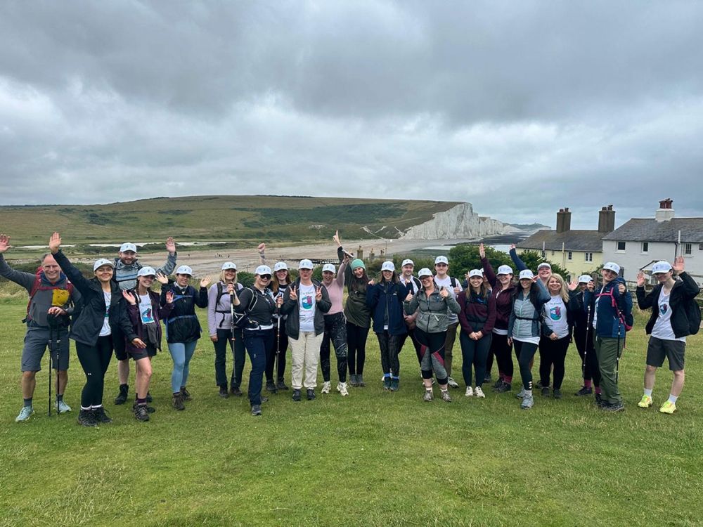 Team takes on Seven Sisters for Elevate Yourself Challenge 2024