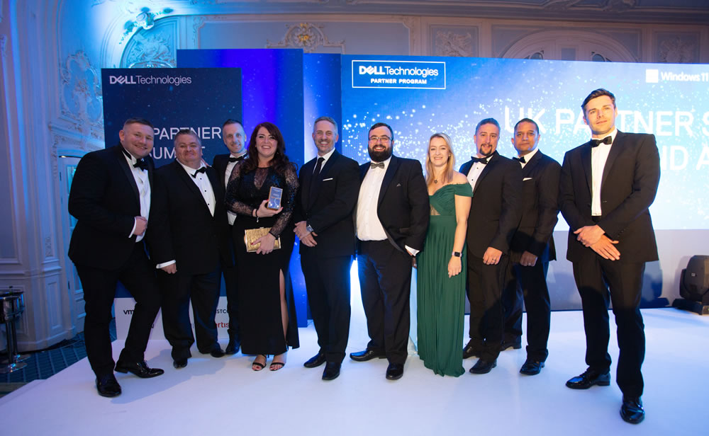 TD SYNNEX honoured as recipient of 2022 Dell Technologies Distributor of the Year UK Partner Award