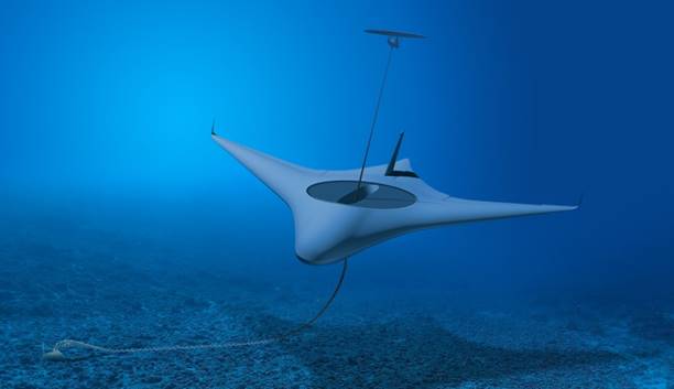 AI-driven submarine could generate its own power