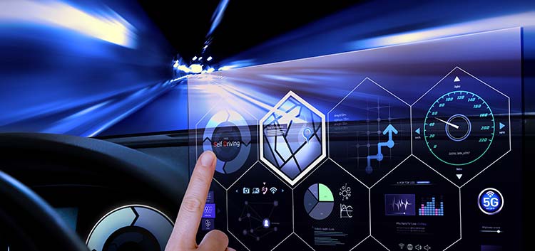 Jaguar Land Rover developing predictive touch-free screens