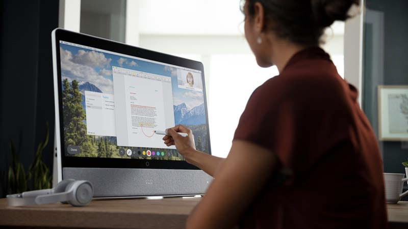 Cisco Webex Desk delivers the best back-to-workplace collaboration experience