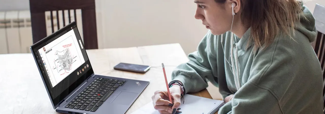 Hybrid learning setup