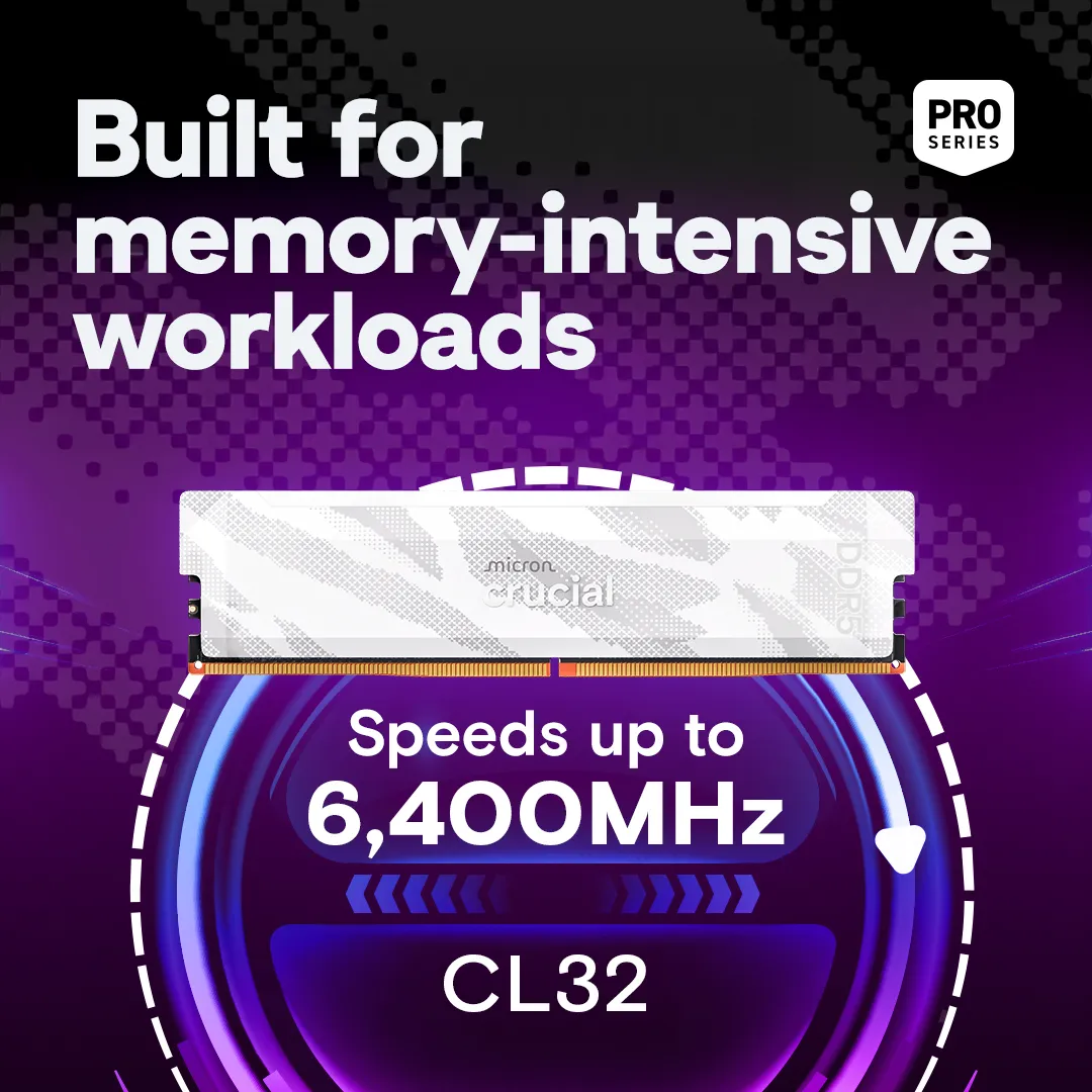 Built for memory-intensive workloads