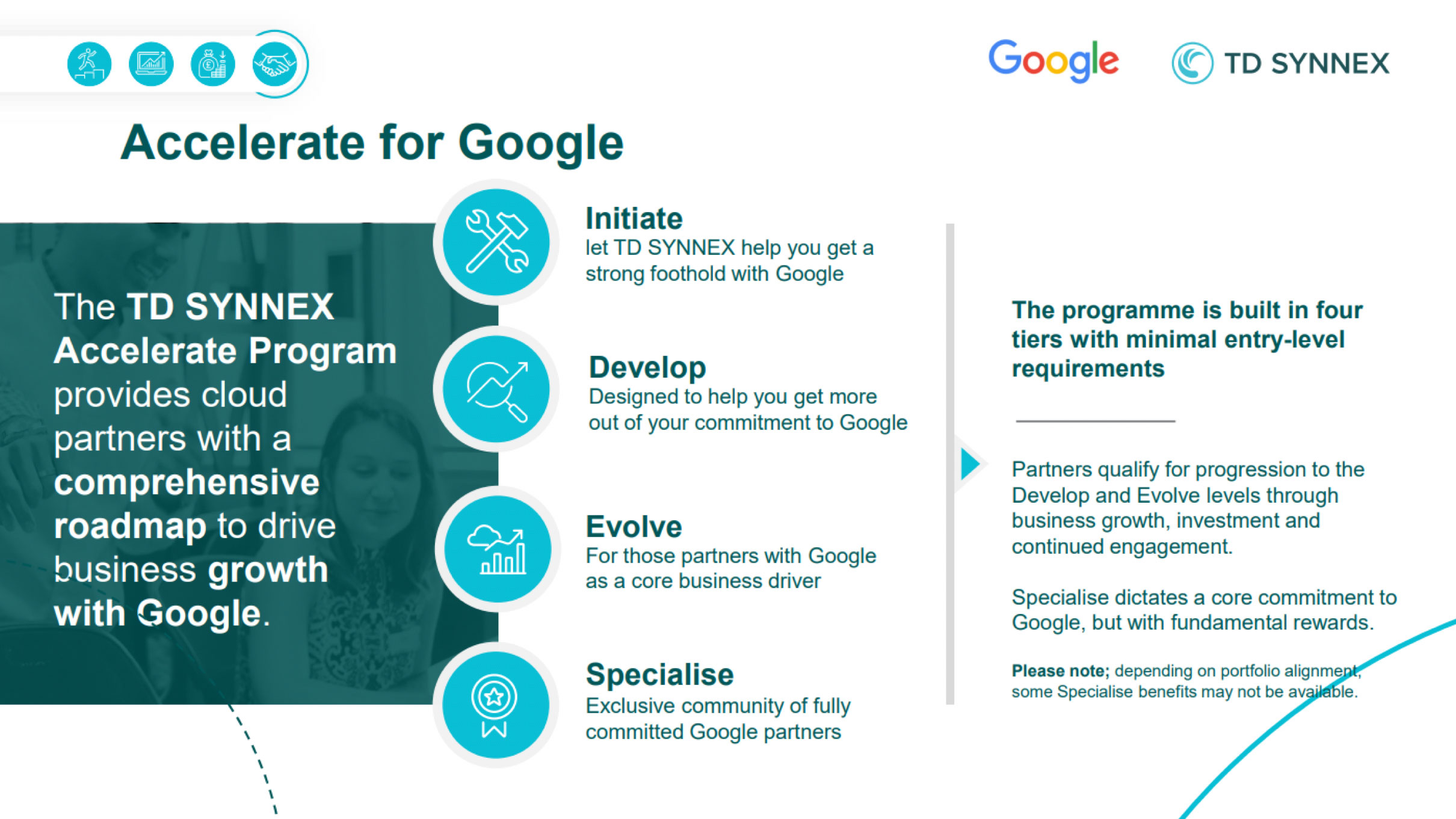 TD SYNNEX Accelerate Programme for Google