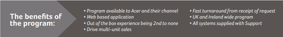 Acer Evaluation Program